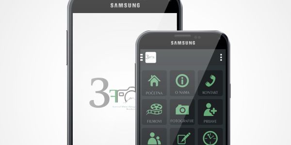 Android aplikacija o festivalu 3fok
